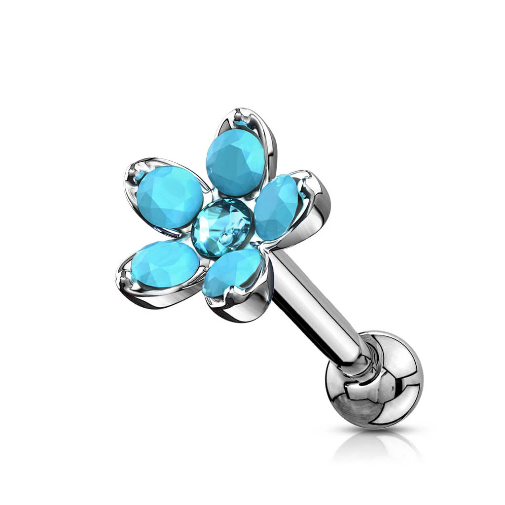 Sztanga kwiatek opal srebrny - Image 8