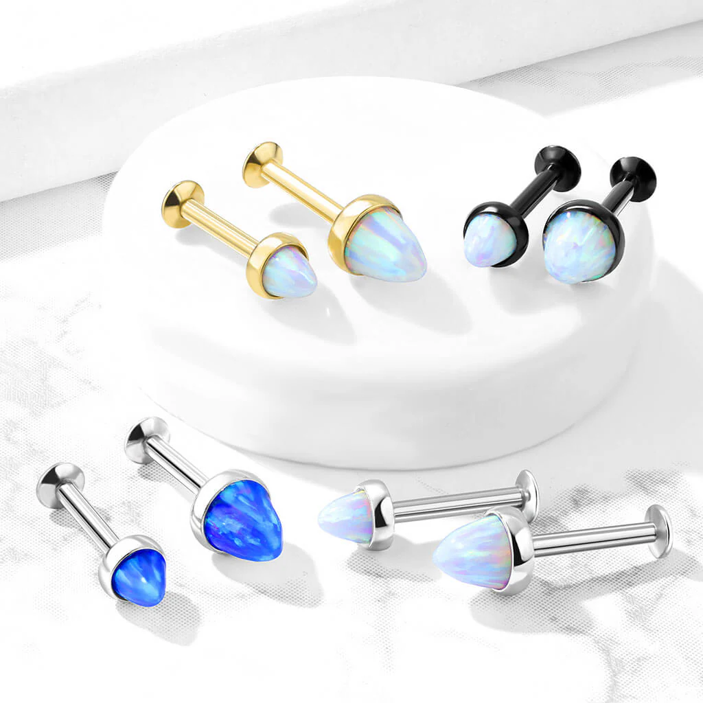 Labret opal gwint wewnętrzny - Image 4