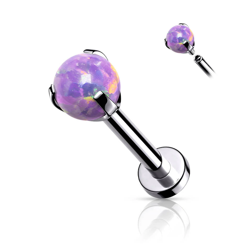 Labret opal gwint wewnętrzny - Image 10