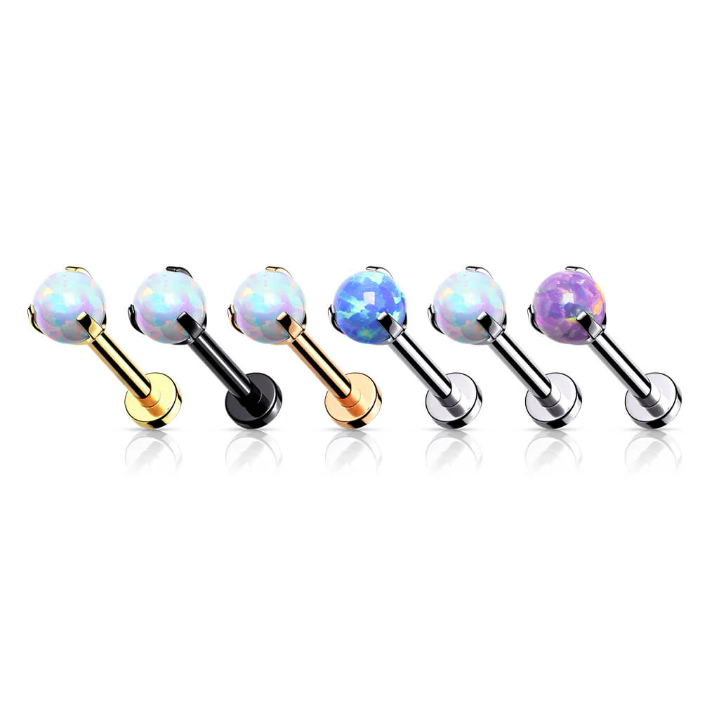 Labret opal gwint wewnętrzny - Image 2