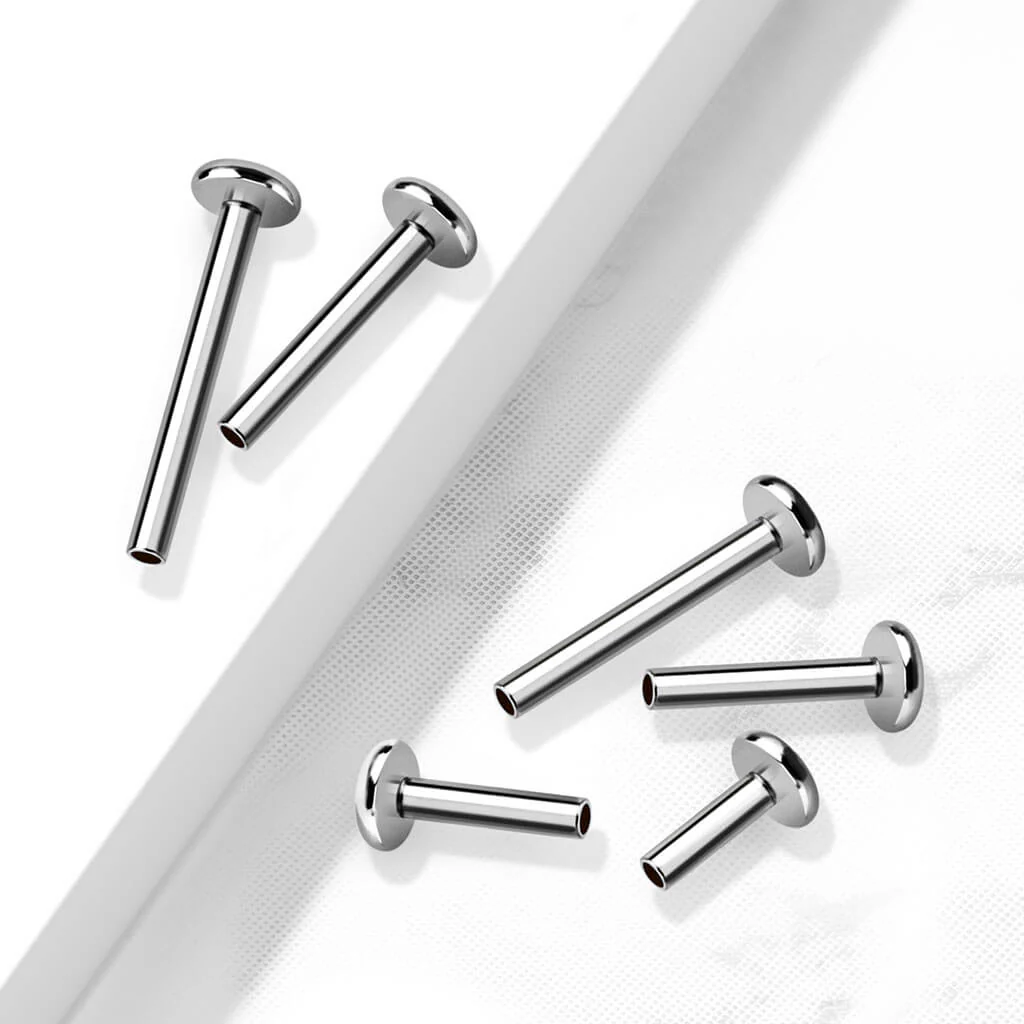 Pręcik labret z płaską podstawą gwint wewnętrzny - Image 2