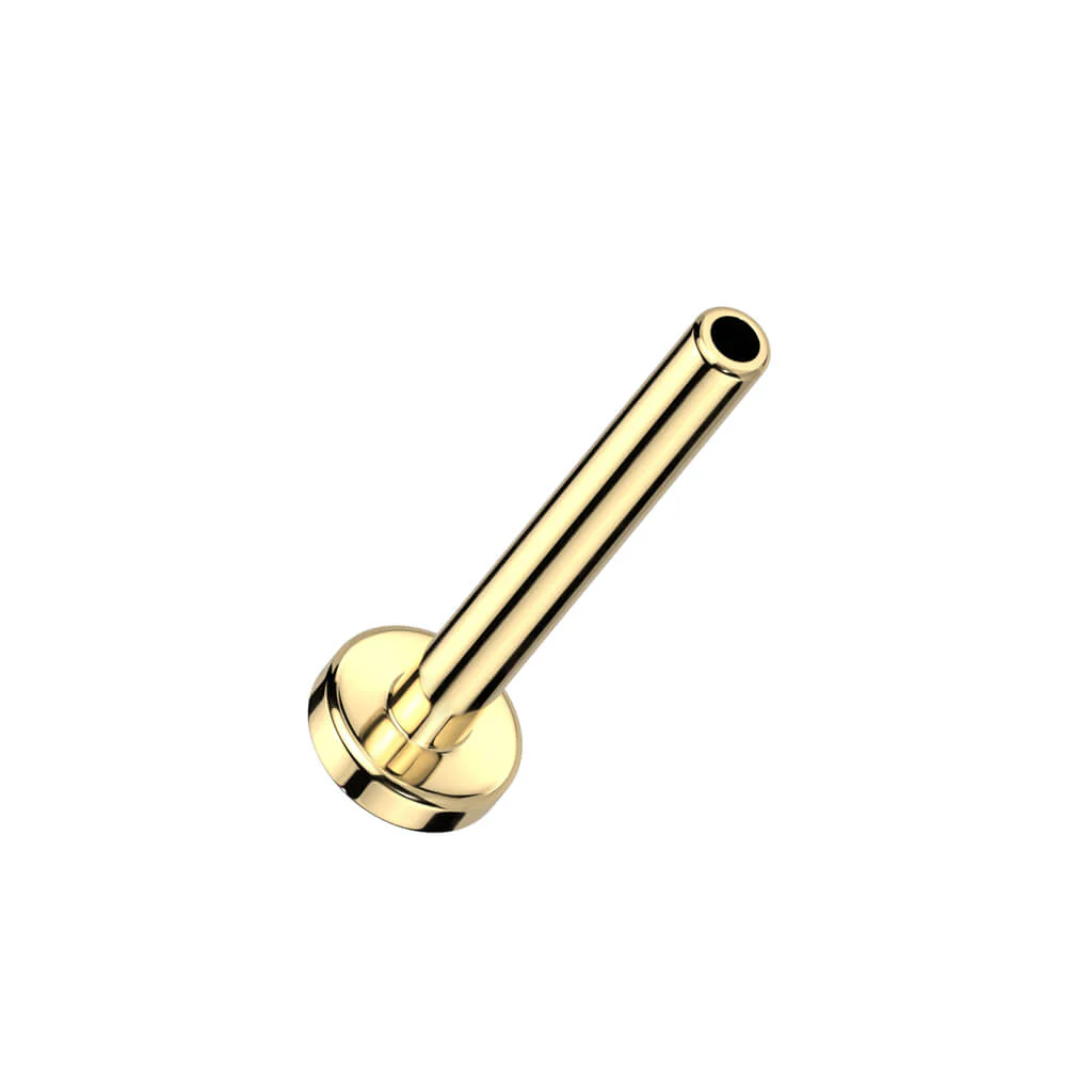 Baza pręcik labret z płaską podstawą 2.5mm push-in - Image 3