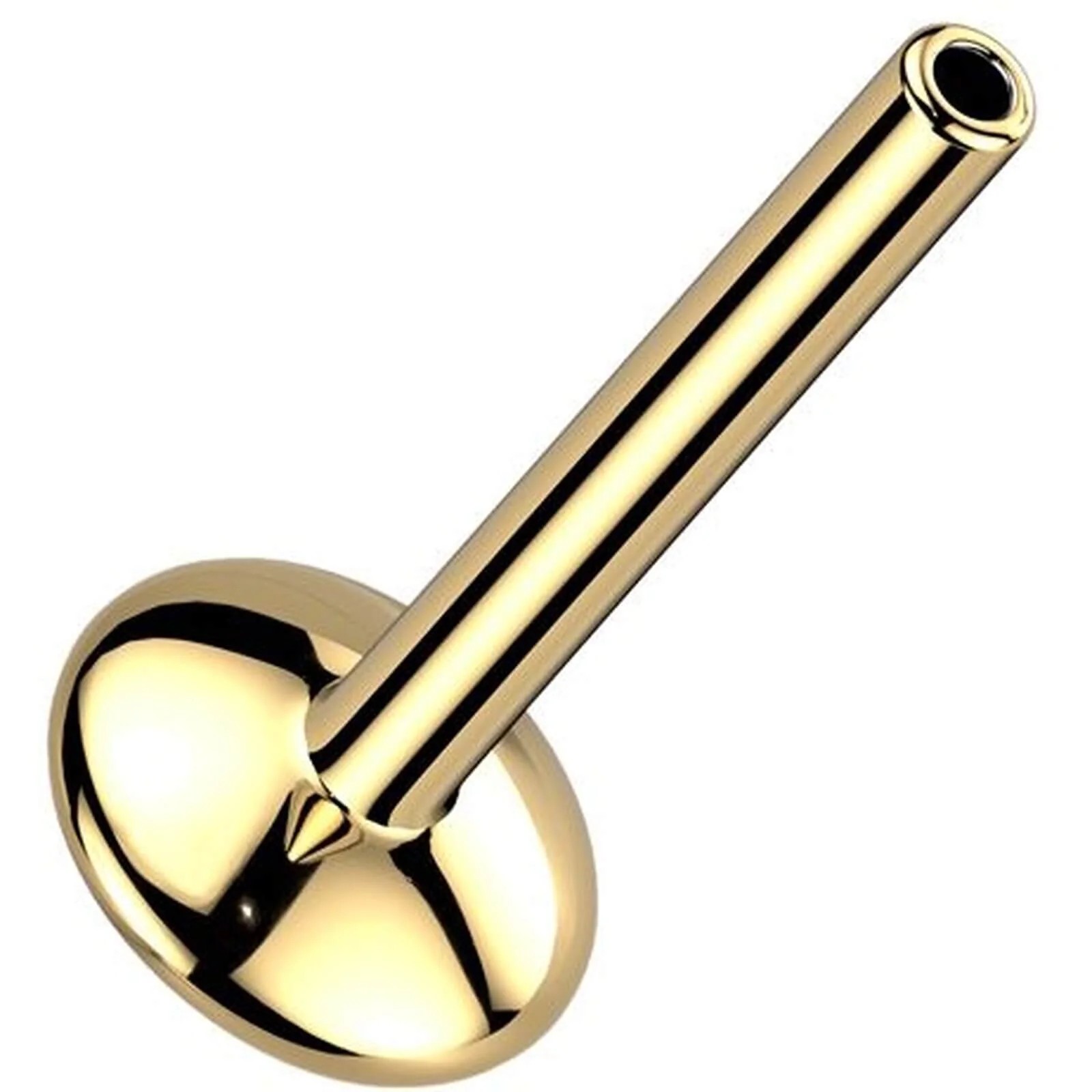 Tytan pręcik labret podstawa 4mm push-in