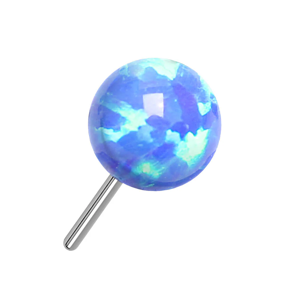 Tytan nakrętka kulka opal push-in - Image 2