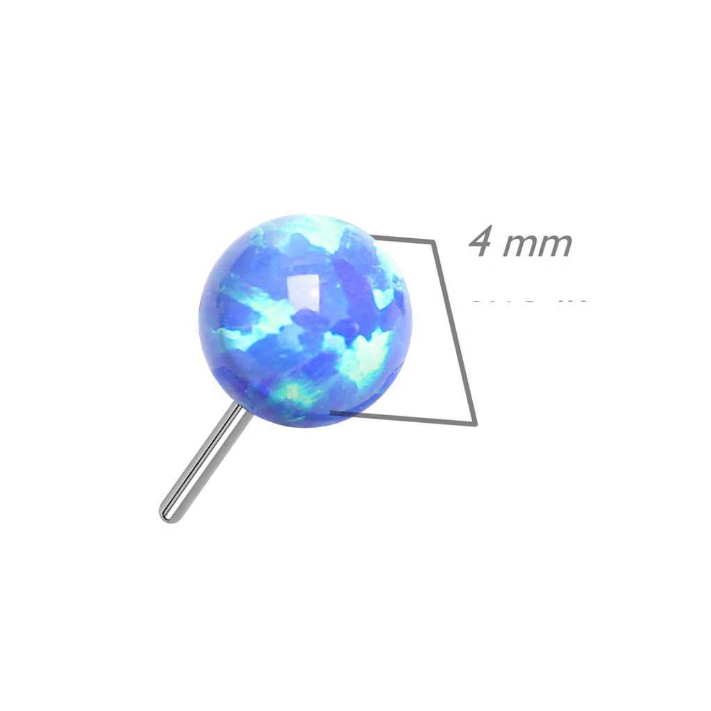 Tytan nakrętka kulka opal push-in - Image 6
