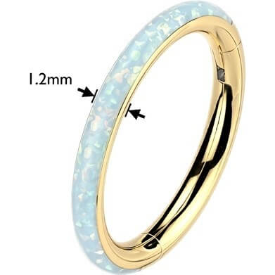 Tytan kółko opal clicker - Image 2