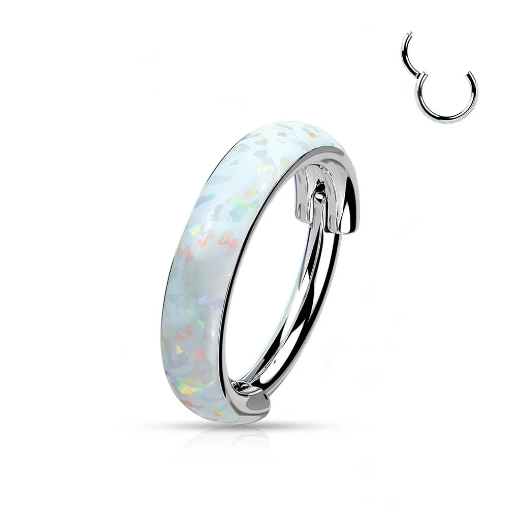 Tytan kółko opal clicker - Image 5