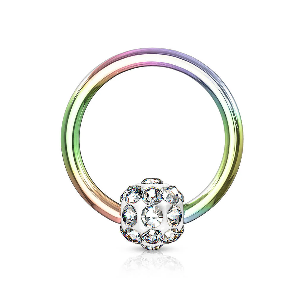 Kółko z kulką ferido zapięcie captive bead - Image 8