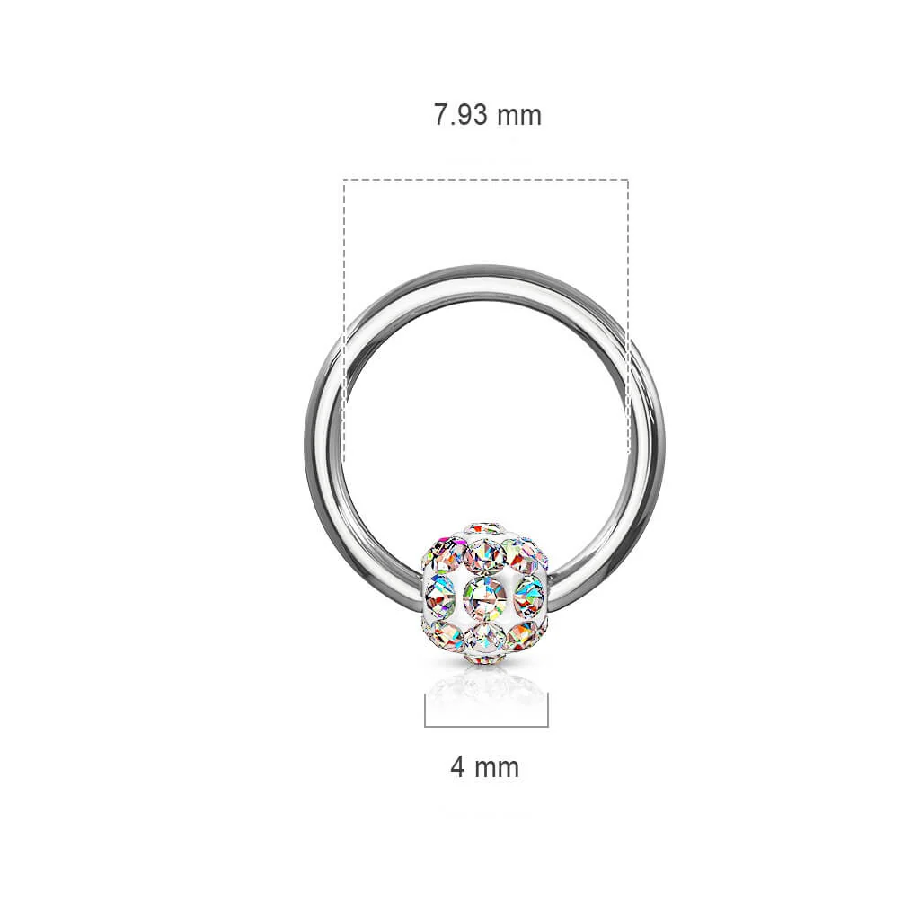 Kółko z kulką ferido zapięcie captive bead - Image 9