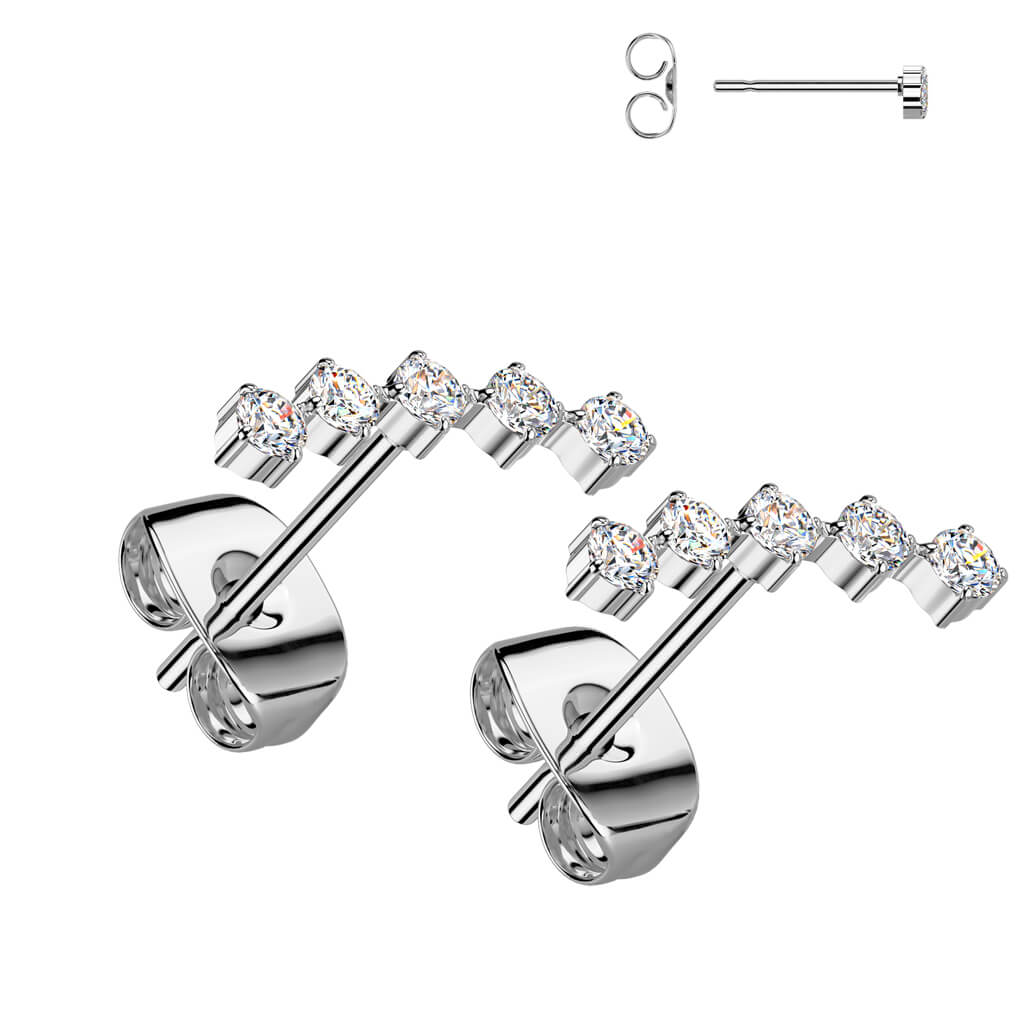 5 okrągłych cyrkoni - Image 4