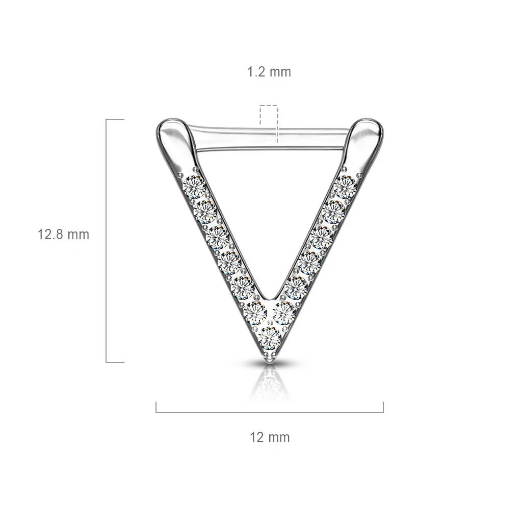 Septum cyrkonia clicker trójkąt clicker - Image 7