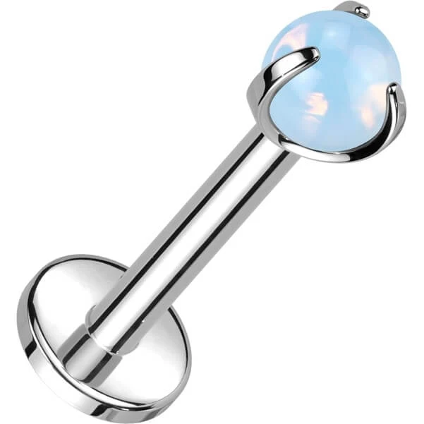 Tytan labret kamień półszlachetny gwint wewnętrzny - Image 6
