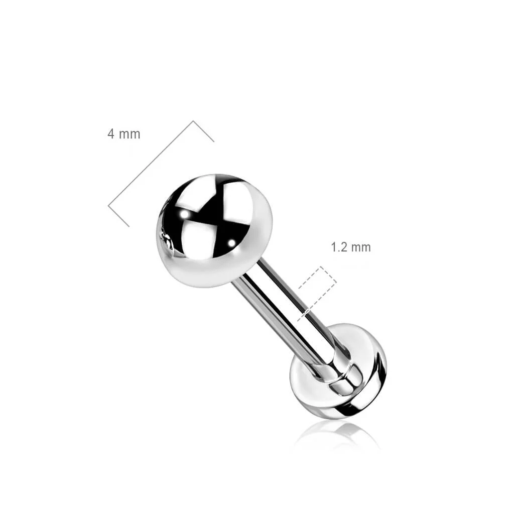 Tytan labret półkula gwint wewnętrzny - Image 9
