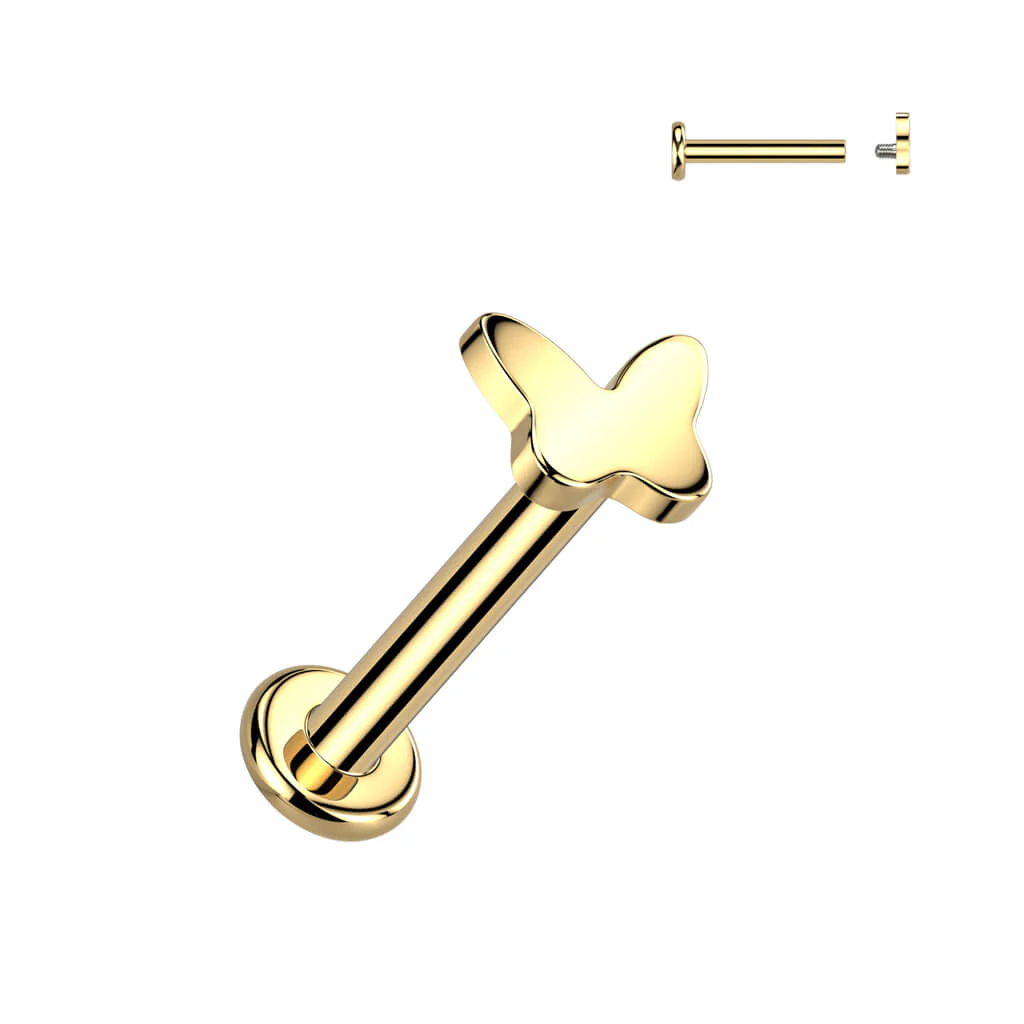 Tytan labret motylek gwint wewnętrzny - Image 4