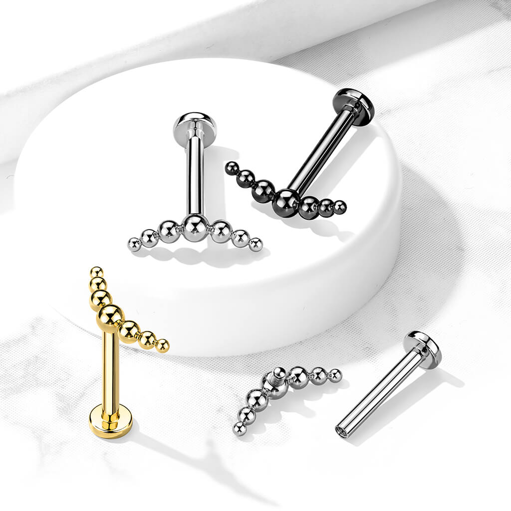 Tytan labret kulki gwint wewnętrzny - Image 4