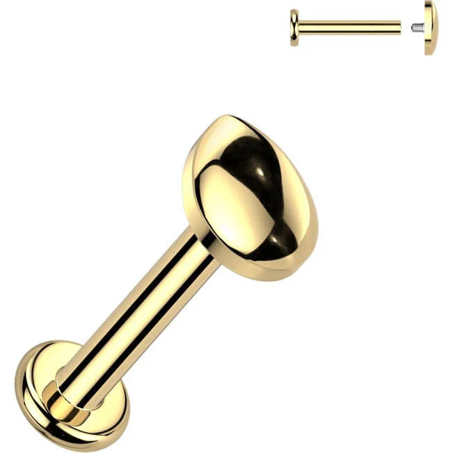 Tytan labret łezka gwint wewnętrzny - Image 2