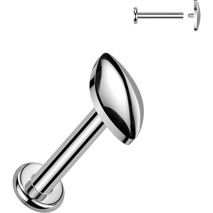 Tytan labret łezka gwint wewnętrzny - Image 4