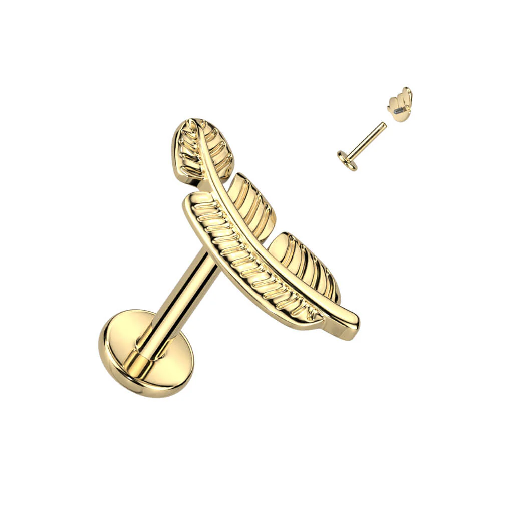 Tytan labret pióro gwint wewnętrzny - Image 2