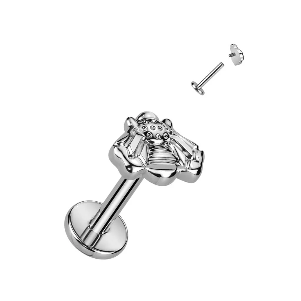 Tytan labret pszczoła gwint wewnętrzny - Image 3