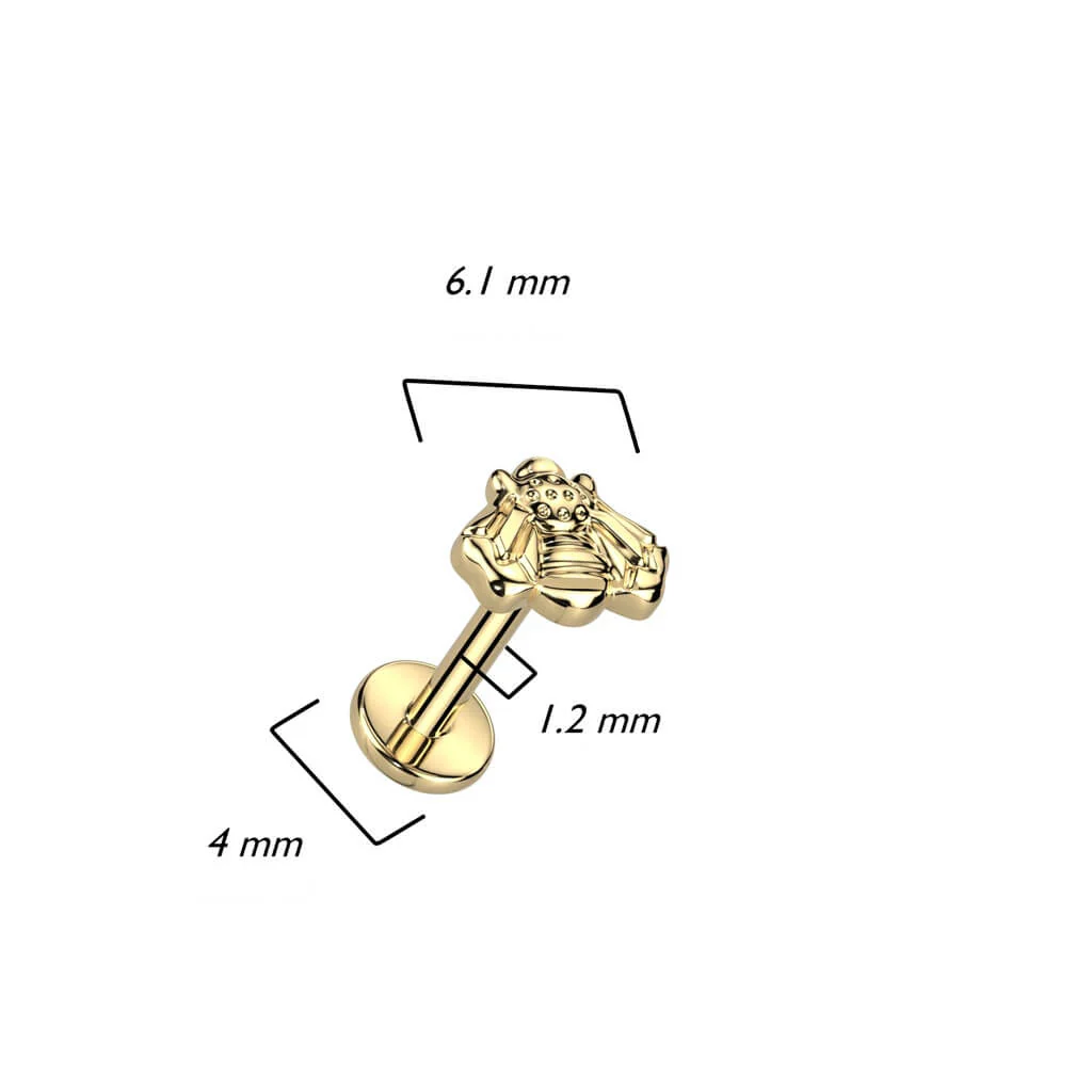 Tytan labret pszczoła gwint wewnętrzny - Image 4